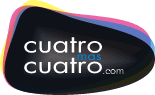 Logotipo de Cuatro Más Cuatro