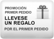 Promoción: regalo con el  primer pedido